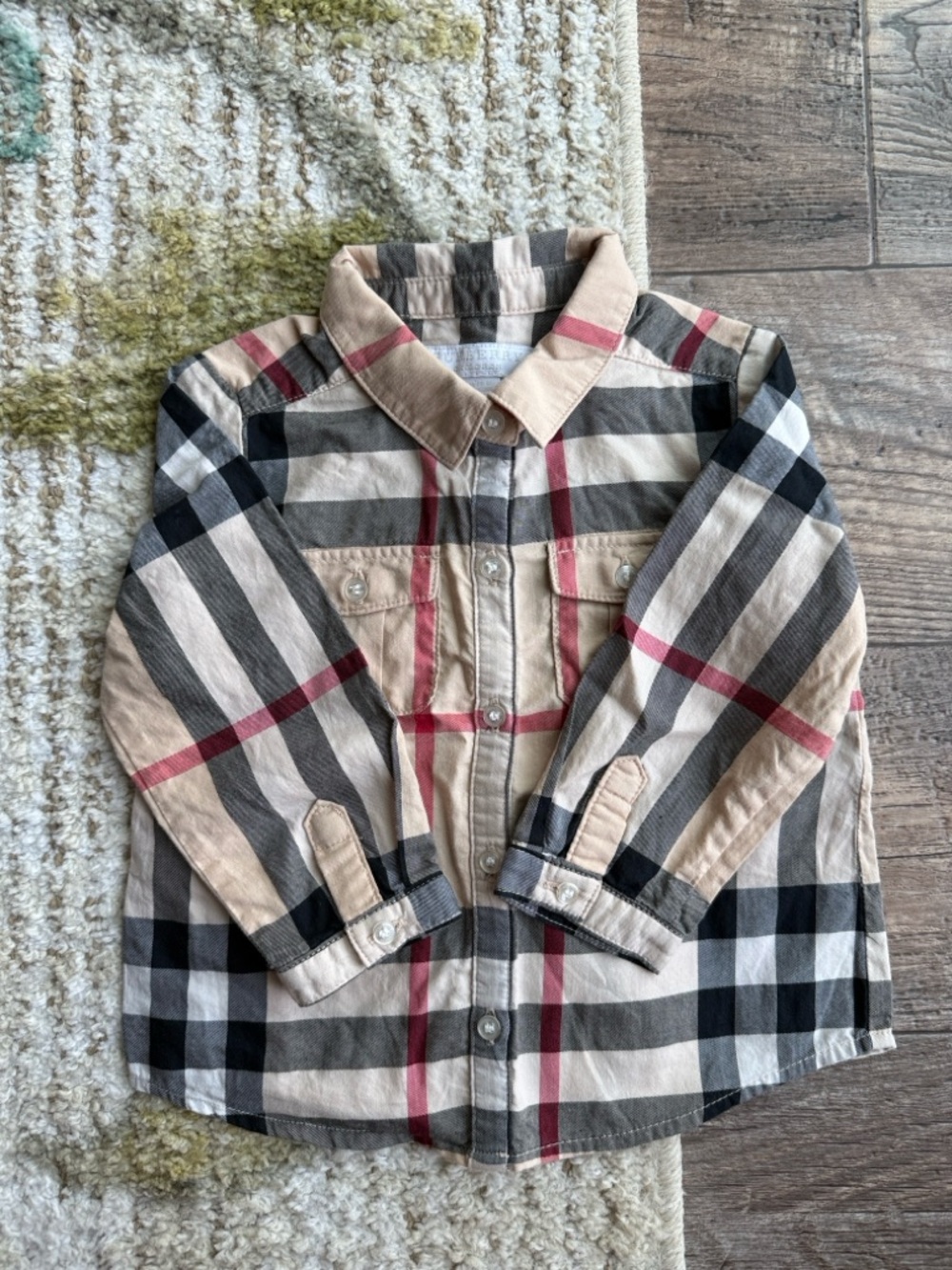 Burberry Children’s Button Down